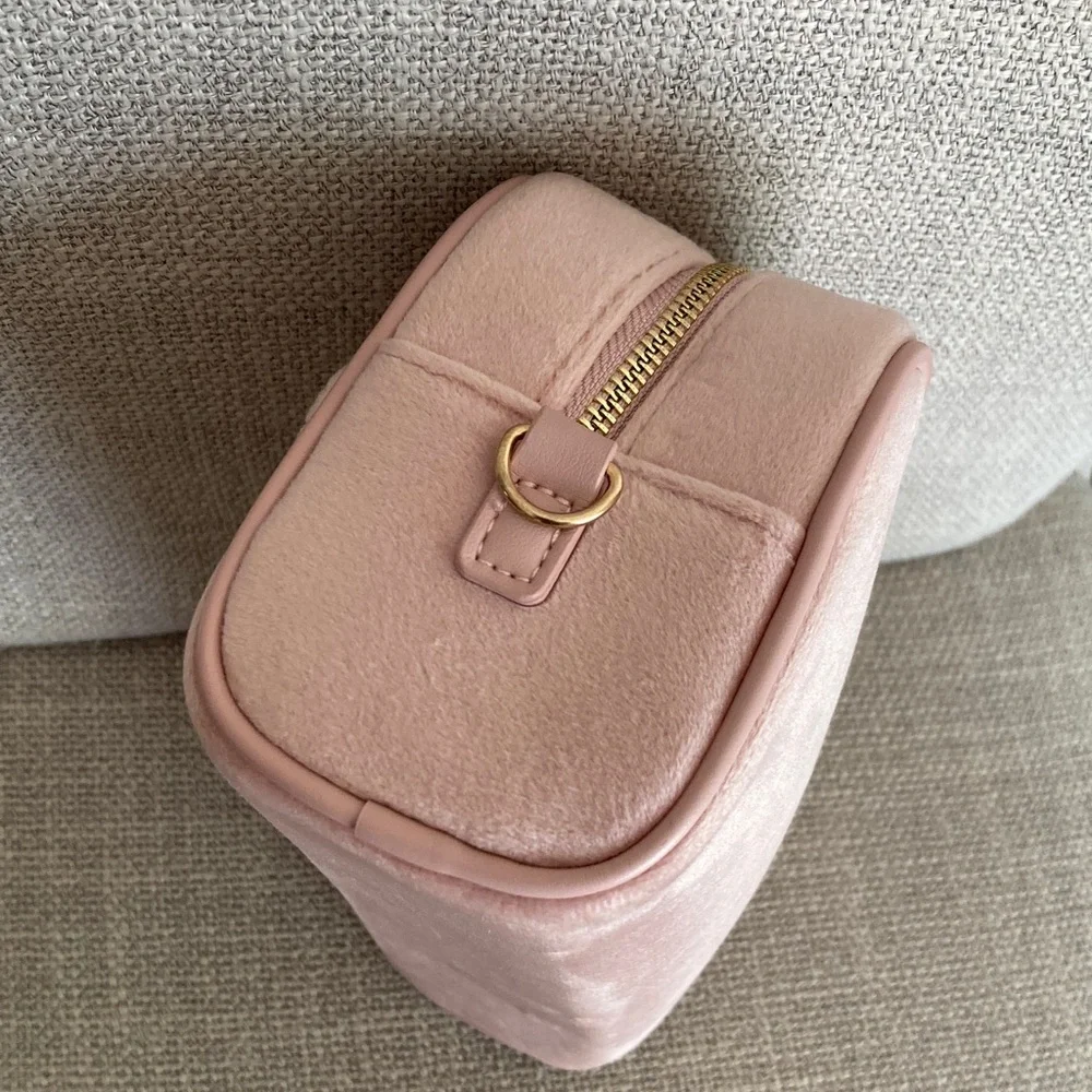 Tom Ford Powder Pink Shearling Clutch - Picture 2 of 4